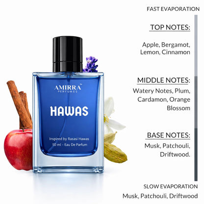 KHAMRAH + HAWAS (FOR BOLD PERSONALITIES)