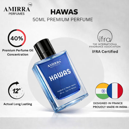 KHAMRAH + HAWAS (FOR BOLD PERSONALITIES)